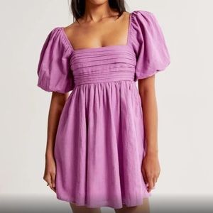 Abercrombie Puff Sleeve Dress